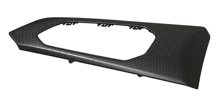 Picture shows component made from recyclate