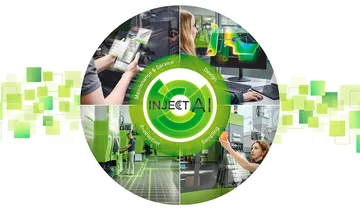 L'immagine mostra le soluzioni digitali di ENGEL