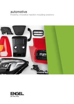 Picture shows automotive brochure cover