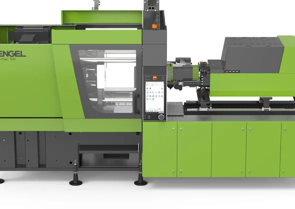 all-electric ENGEL e-mac 110 US 1000kN injection molding machine
