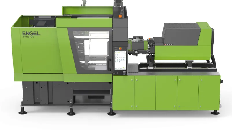 all-electric ENGEL e-mac 110 US 1000kN injection molding machine