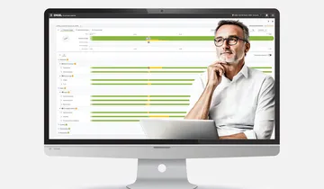 Picture shows e-connect portal on desktop