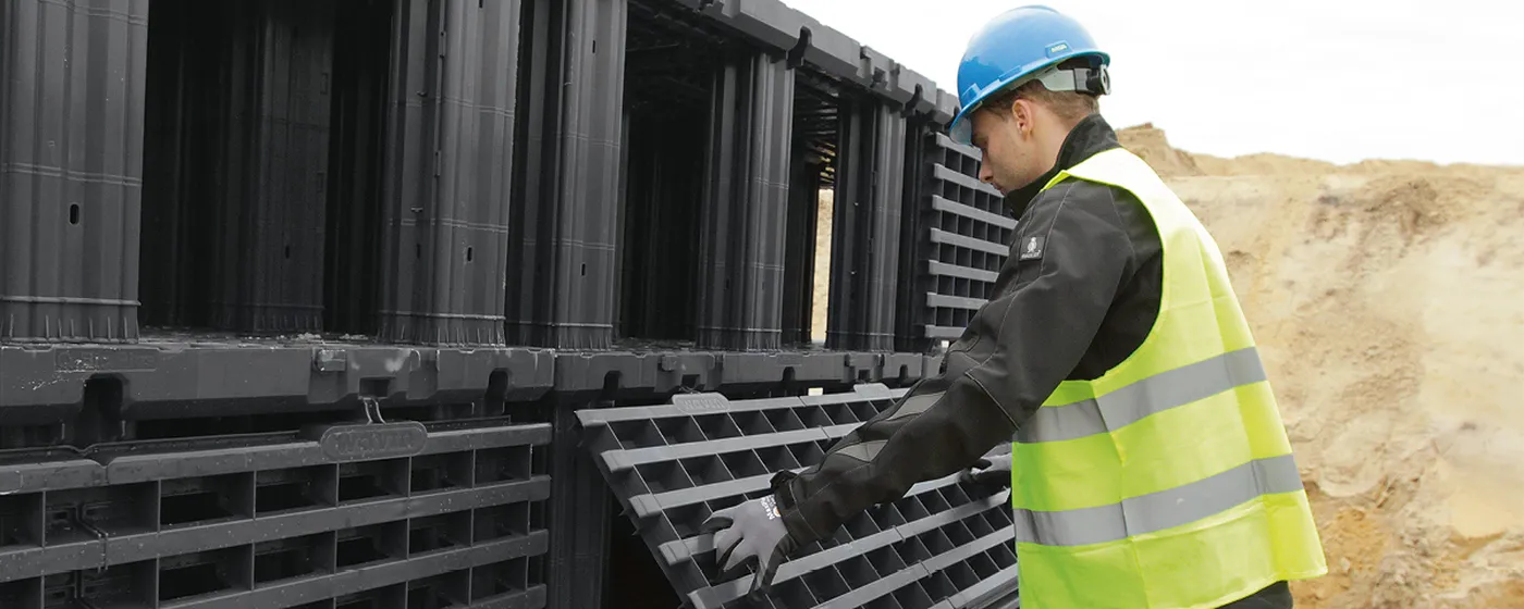 L'immagine mostra l'applicazione pratica del prodotto Q-Bic+