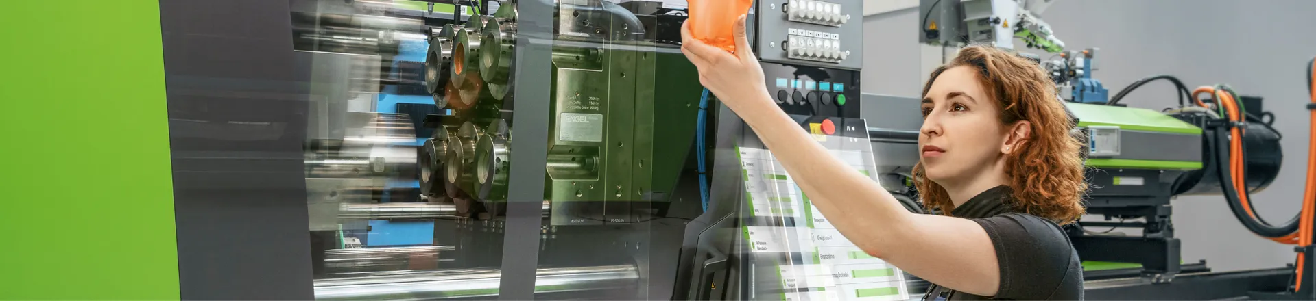 La imagen representa una muestra de un molde para el moldeo por inyección