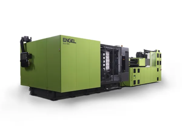Hydraulic two-platen ENGEL duo 1000 US 9000kN injection molding machine