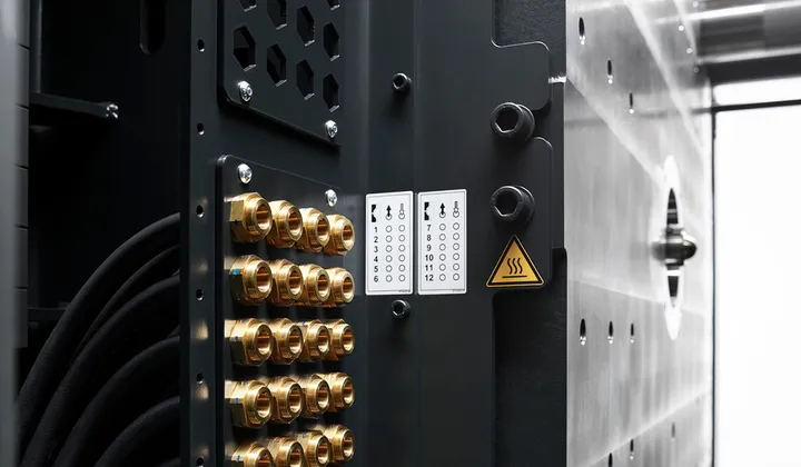 Bild zeigt Medienplatte der duo tech von ENGEL