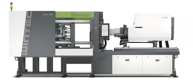 Bild zeigt wirtschaftliche vollelektrische Spritzgießmaschine von WINTEC