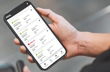 Bild zeigt e-connect App von ENGEL