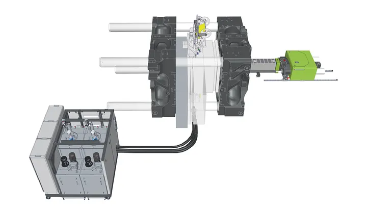Bild zeigt Schiebetischtechnologie