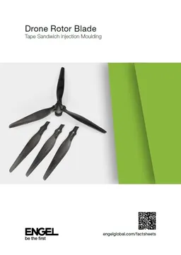 Image shows Fact sheet Cover Drone Rotor Blade