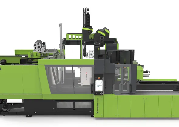 Hydraulic tie-bar-less ENGEL victory 340 US 3000kN injection molding machine