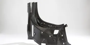 Picture shows lightweight plastic element