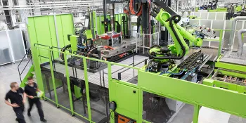 Picture shows ENGEL's Centre for Lightweight Composites in St. Valentin