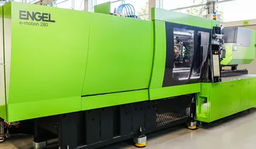 Picture shows all-electric high-performance injection moulding machine e-motion from ENGEL