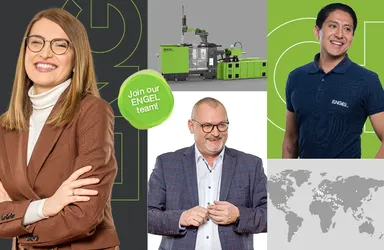 Image shows employees of ENGEL