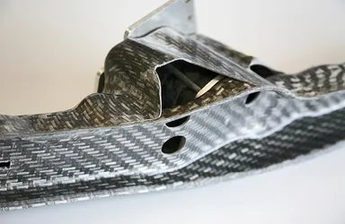 Picture shows lightweight plastic component