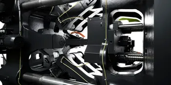 Picture shows machine construction