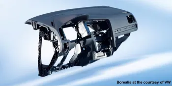 Image shows resistant component from the field of lightweight construction