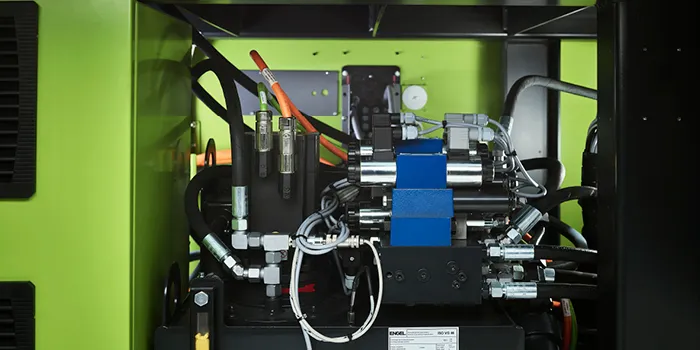 Picture shows integrated hydraulic unit