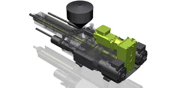Picture shows injection unit