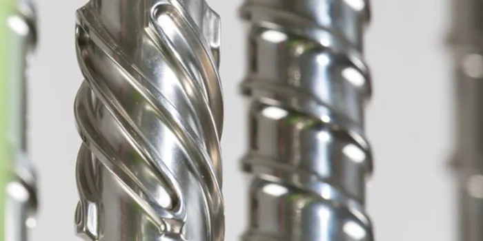 Bild zeigt Plastifizierschnecke von ENGEL