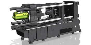 Picture shows servo-electric drive