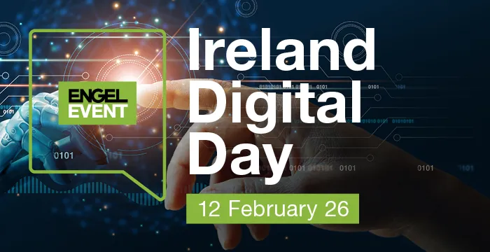 Image shows banner for the ENGEL Digital Day in Ireland