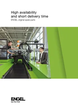 Picture shows spare parts brochure Cover