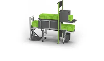 Image shows multi-level box transfer
