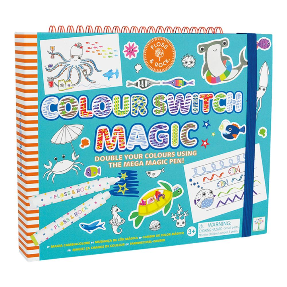 Product Image for Caiet de colorat, Colour Switch Magic, ocean