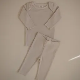 Bluză cu mâneci lungi și pantaloni, set 2 piese - 2