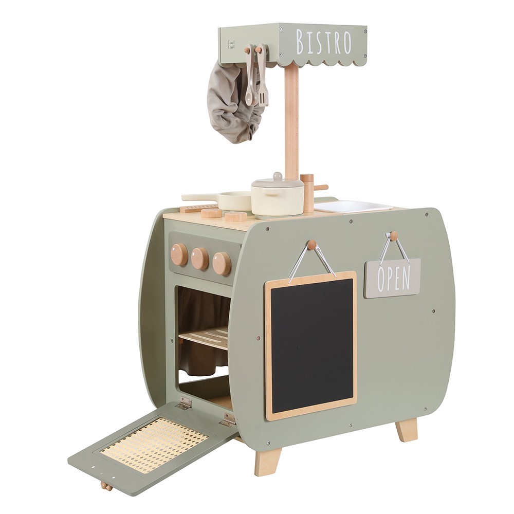 Product Image for Jucărie din lemn, Bucătărie, olive green