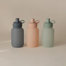 Sticlă din silicon pentru smoothie și piure, set 2 bucăți, 150 ml - 3