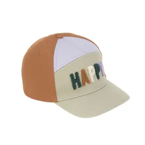 Happy, light khaki/caramel