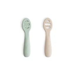 First Feeding Baby Spoons - Silicone 2-Pack - 1