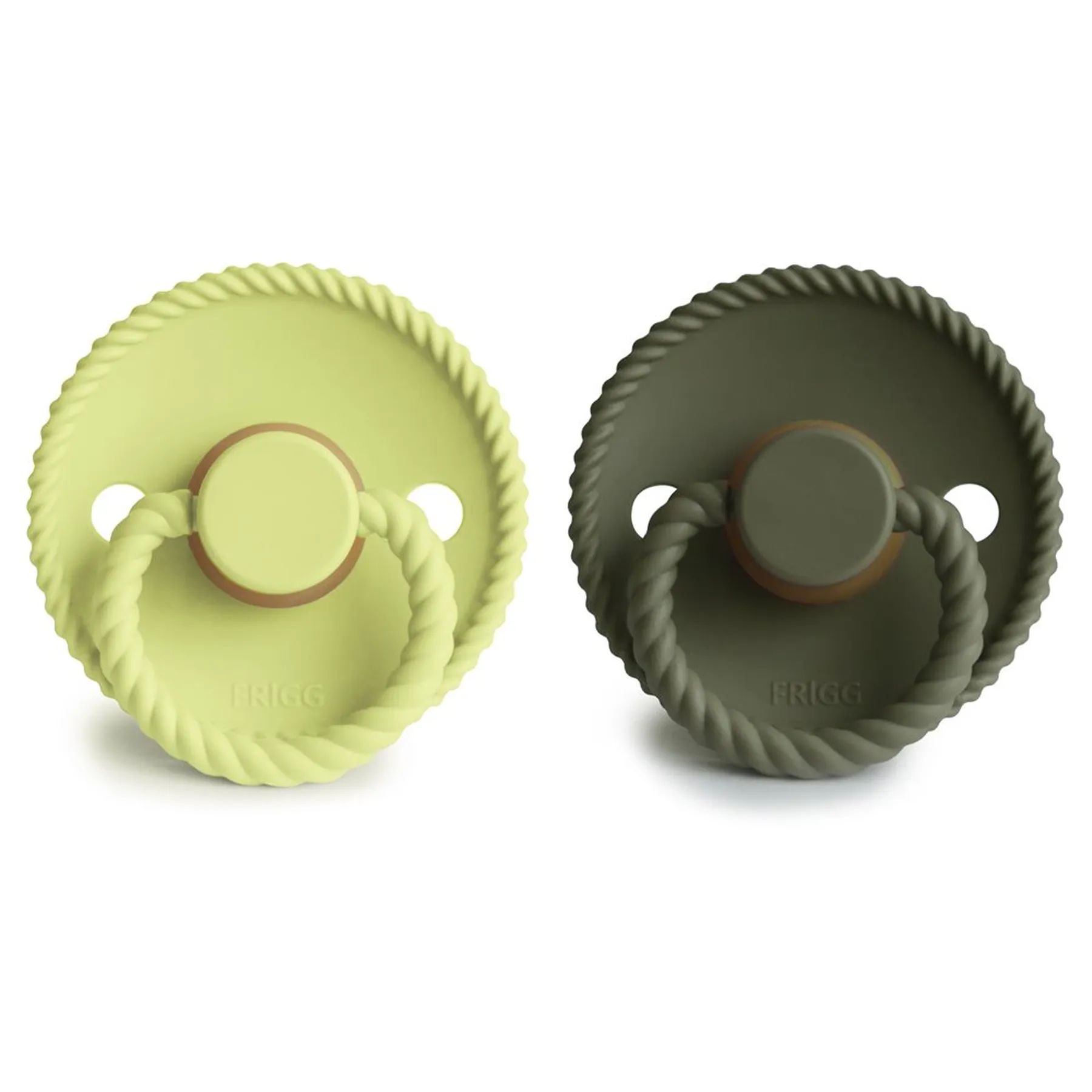Rope - Round Latex 2-Pack Pacifiers - 1