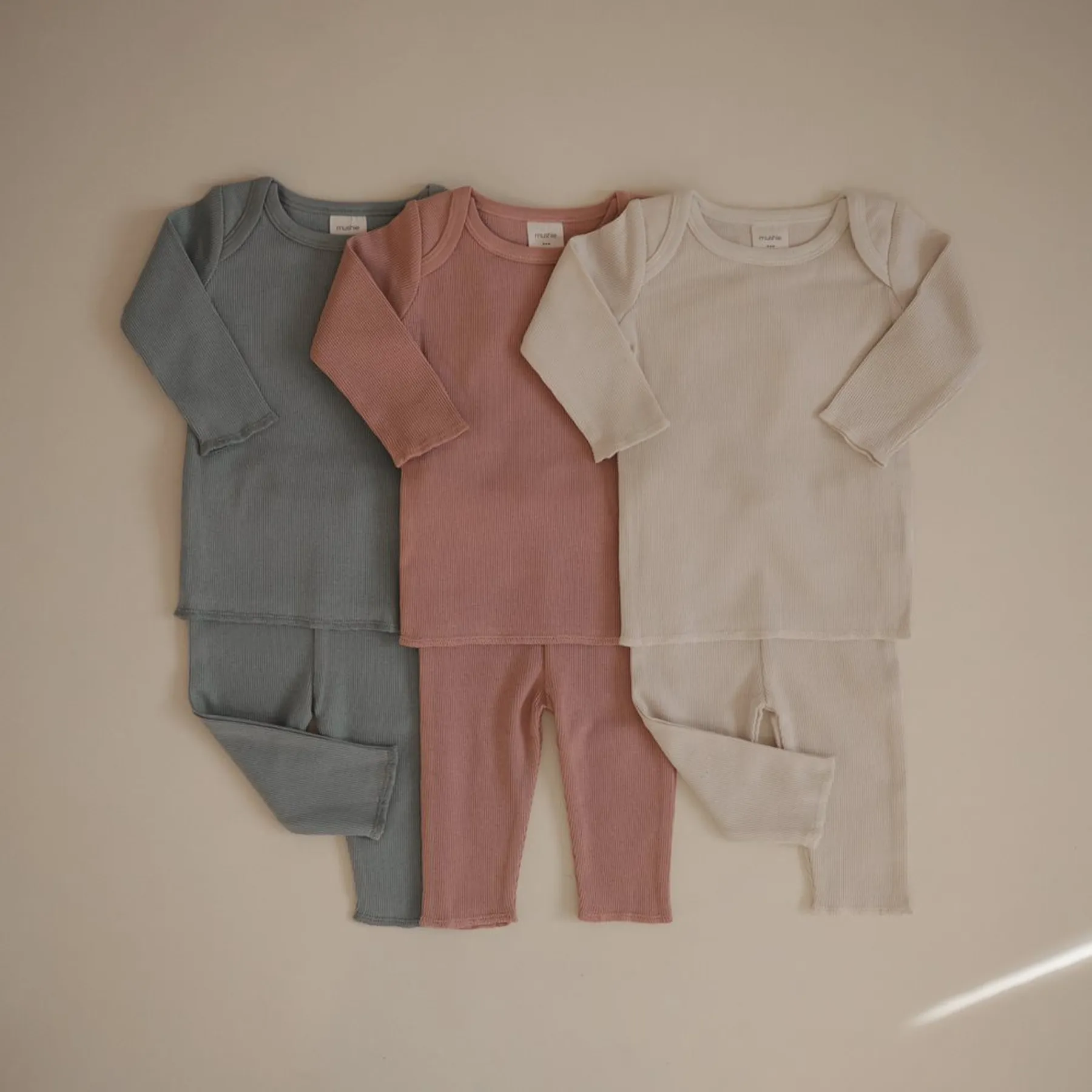 Bluză cu mâneci lungi și pantaloni, set 2 piese - 5