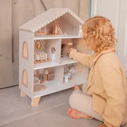 Jucărie din lemn, Casă de păpuși - 3