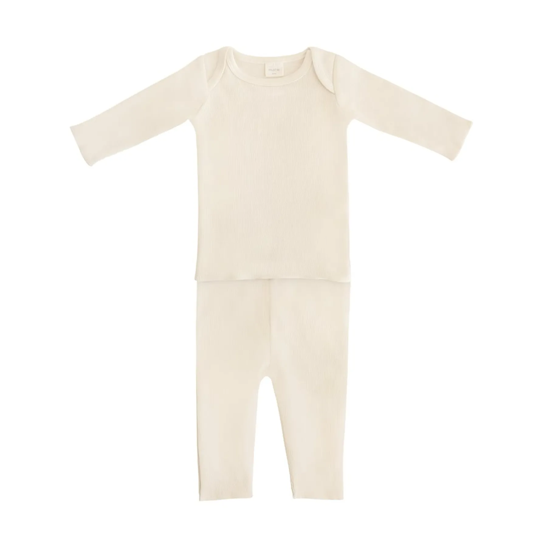 Bluză cu mâneci lungi și pantaloni, set 2 piese - 1