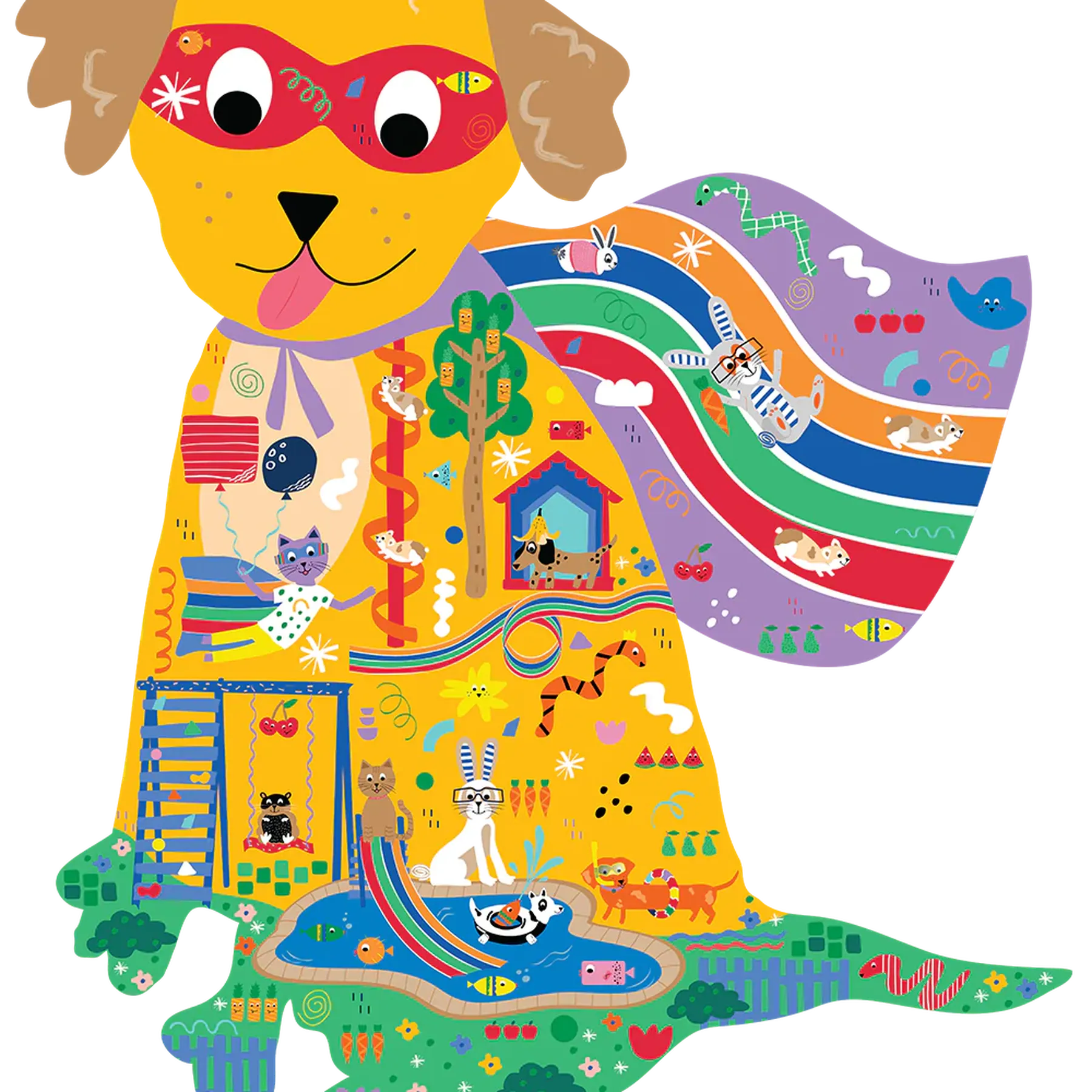 Puzzle cu 40 de piese, Shaped Jigsaw - 2