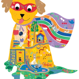 Puzzle cu 40 de piese, Shaped Jigsaw - 2