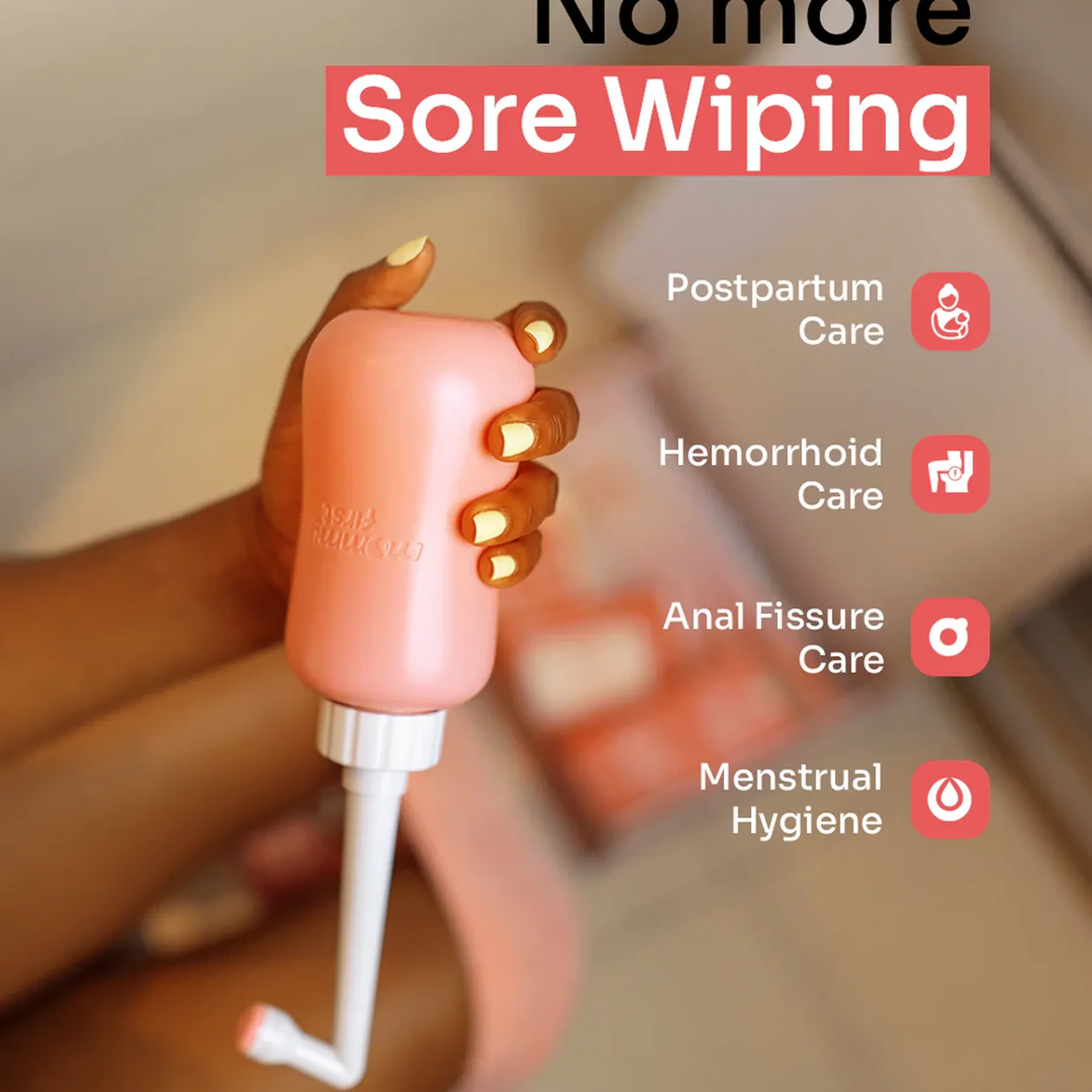 Irigator igienă intimă, 360 ml - 5