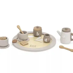 Jucărie din lemn, Set de ceai - 2
