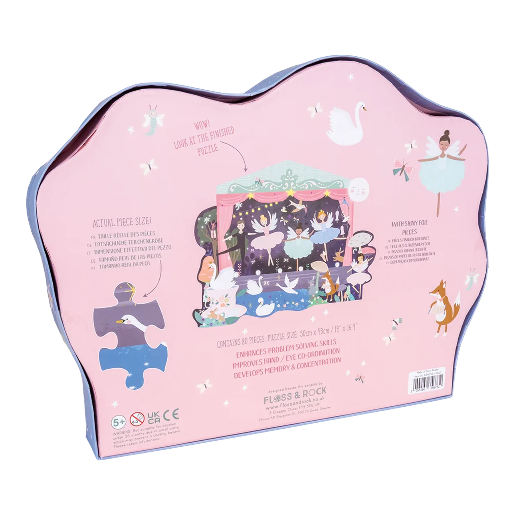 Puzzle cu 80 de piese, Shaped Jigsaw - 4