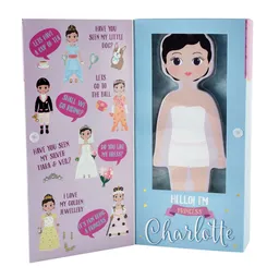 Wooden magnetic Dress Up doll - 1