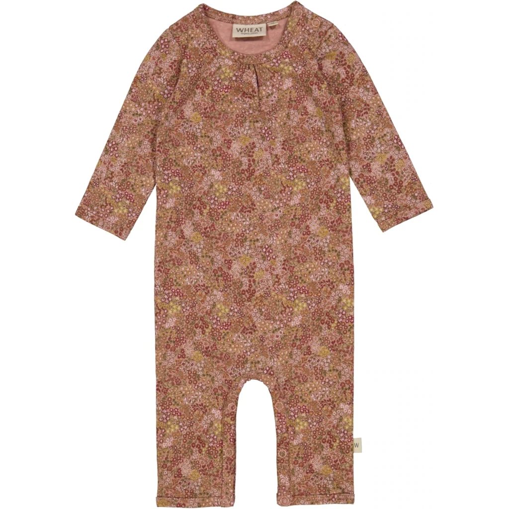 Product Image for Salopetă din bumbac organic, rose cheeks flowers