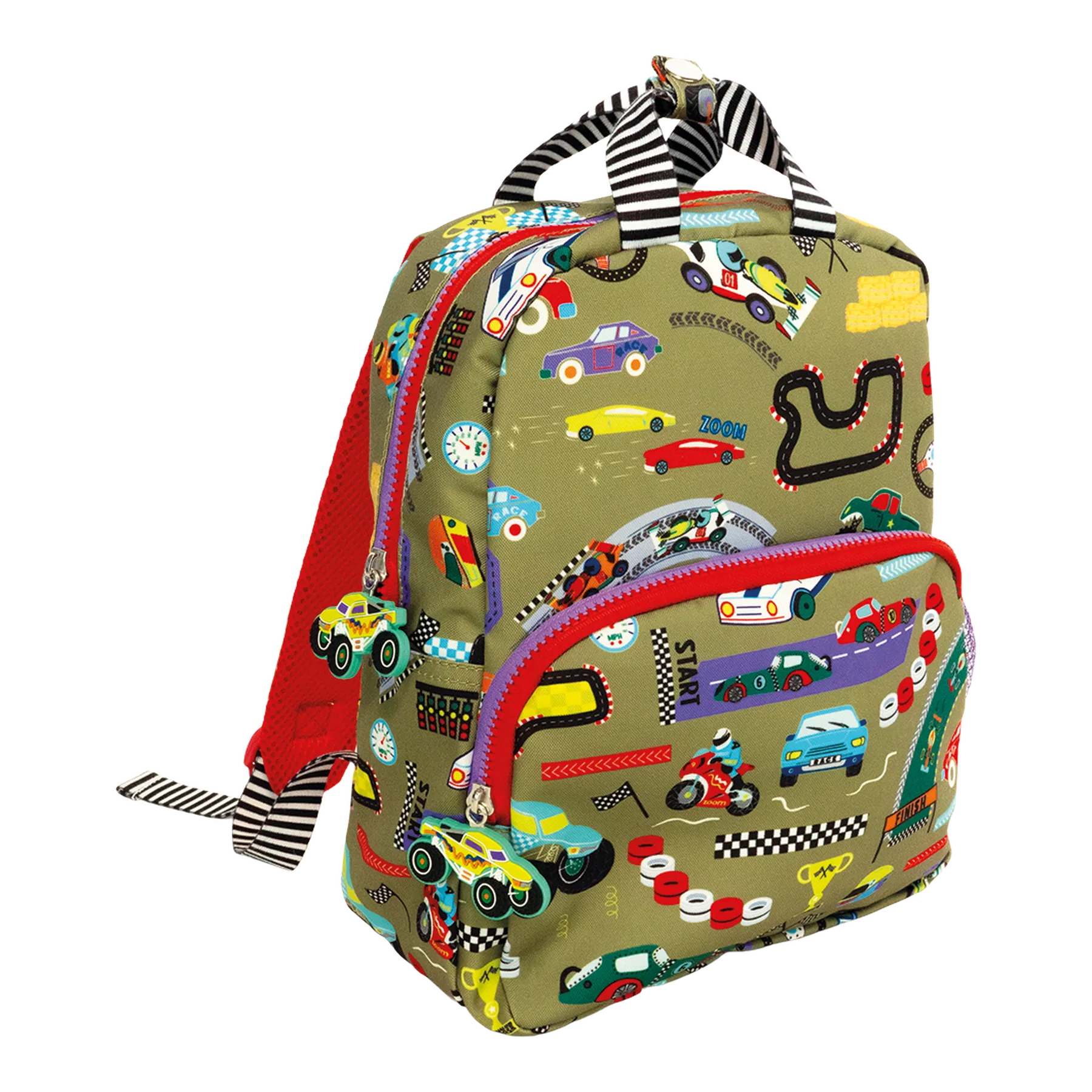 Backpack Recycled Materials, Floss and Rock - 1