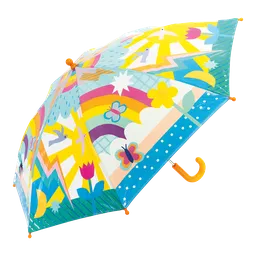 Umbrelă mare pentru copii, cu culori schimbătoare - 1