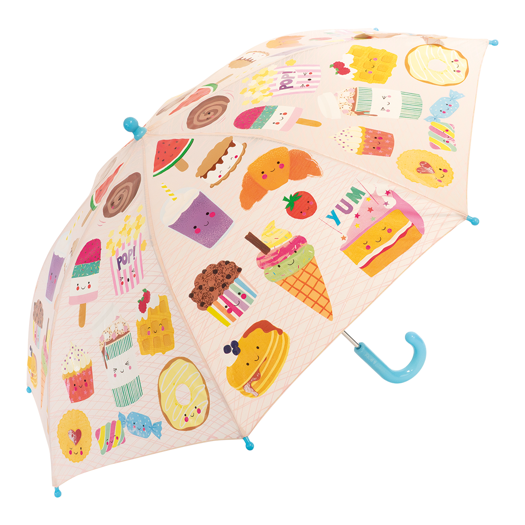 Product Image for Umbrelă mare pentru copii, cu culori schimbătoare, patisserie fun