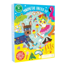 Animale magnetice din lemn, Dress Up - 2